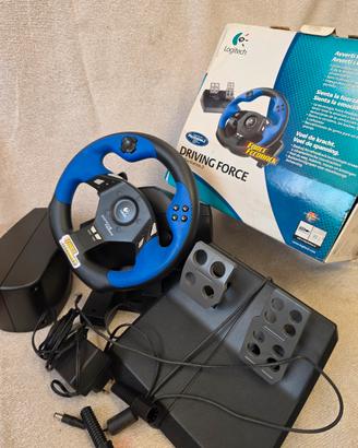 Driving Force per Playstation 2 Logitech nuova