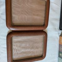 portafotografie in pelle vintage