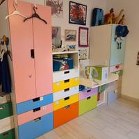 3  Armadi e 1 fasciatoio ikea stuva camera bambini