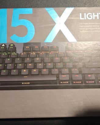 Tastiera Logitech G915X LightSpeed TKL tactile ITA