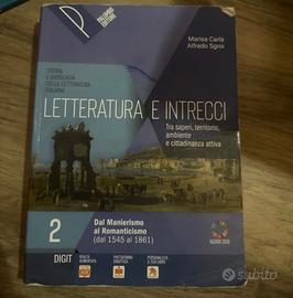 Libro di letteratura e intrecci vol. 2