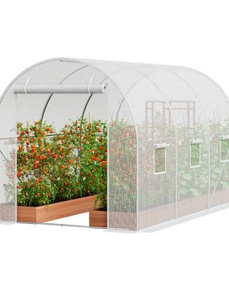 Serra tunnel walk-in 3,9 x 1,9 x 1,8 m 6 Finestre