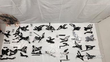 PEDANE RACING SPIDER SCR WALTER MOTO METALTECH