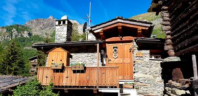 Bilocale indipendente in antico rascard valdostano