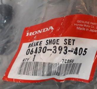 ganasce posteriori HONDA CB 650 CB 750 FOUR