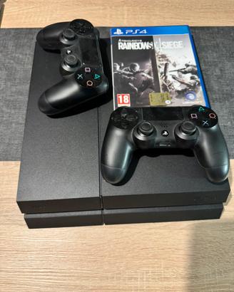 PS4 Fat 1 TB + 2 controller + Rainbow Six Siege