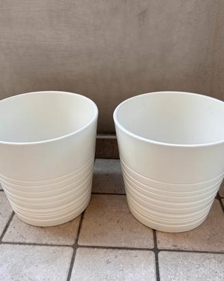 Vaso da fiori decorativo in porcellana bianca IKEA