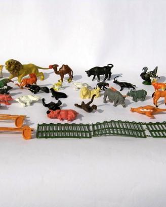 Animali plastica 42 pezzi