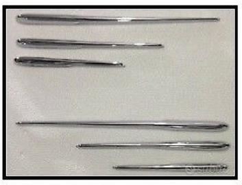 6 baffi laterali BIANCHINA TRASFORMABILE