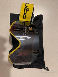 Maschera sci Julbo Alpha nera e gialla cat. 3