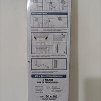 Tenda veneziana nuova bianca 150x160 cm