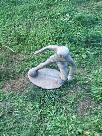 Statua Calciatore Vintage da Giardino Silvestri