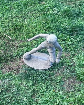 Statua Calciatore Vintage da Giardino Silvestri