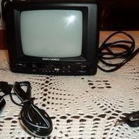 TELEVISORE PORTATILE IRRADIO B/N CON ANTENNE