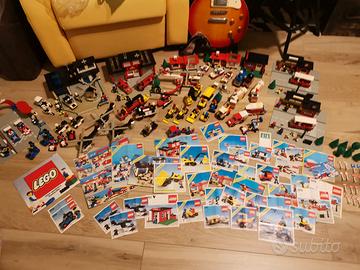 42 set Lego city vintage anni 80+segnali stradali