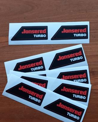 Adesivo motosega Jonsered Turbo 