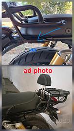 Portapacchi + schienalino Royal Enfield Intercepto