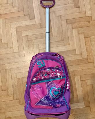 Zaino scuola bambina SJ-SEVEN con trolley
