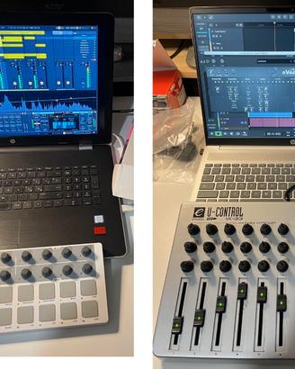 Controller Midi e Sequencer - Arturia + M-Audio
