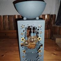 Lampada/Decorazione LED con Ciotola – Stelle