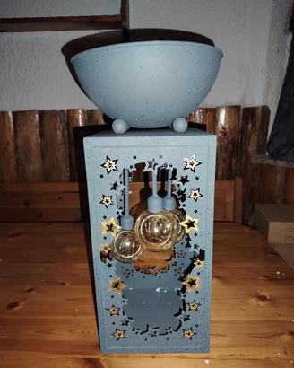 Lampada/Decorazione LED con Ciotola – Stelle
