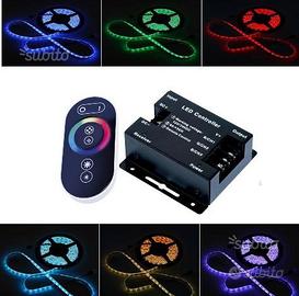 Telecomando touch controller striscia strip led rg