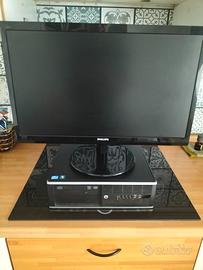 PC Desktop HP Compaq 8200 Elite SFF + Monitor