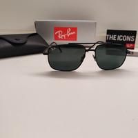 Rayban aviator total black - originali c