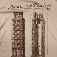 t-shirt running Maratona di Pisa