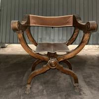 due Sedie vintage legno