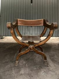 due Sedie vintage legno