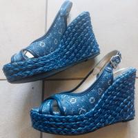 Sandali con zeppa