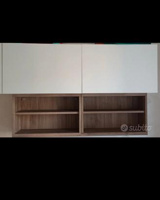 cubotti e libreria ikea componibile