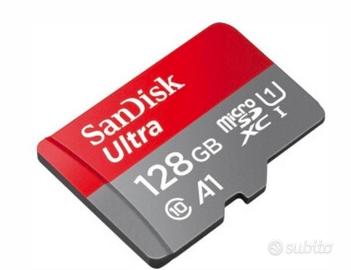 Scheda di memoria Sandisk microsd 128GB
