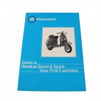 Variante manuale stazione di servizio Piaggio Vesp