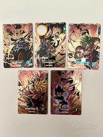 Dragon ball  PUR SDV8-DPUR 1-5 complete set