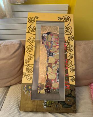 Quadro l’abbraccio di klimt