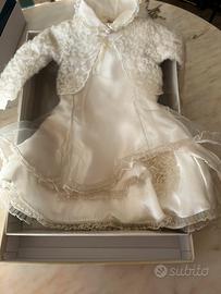 Vestitino battesimale 3 pezzi
