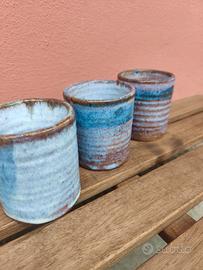 Set 12 bicchieri terracotta Liguri