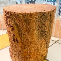 Tronco di legno di design