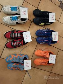 scarpe vario genere calcio o nike