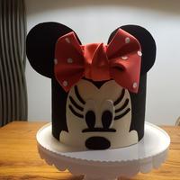 torta di Minnie in gomma evaà