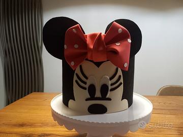 torta di Minnie in gomma evaà