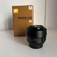 Obiettivo Nikon AF-S DX Nikkor 35mm F1.8