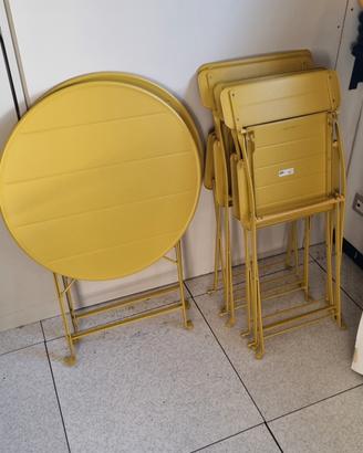 Ikea Sundso sedie e tavolo pieghevole