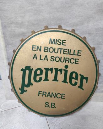 Pubblicità Acqua Perrier, copricerchio autobus.