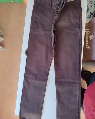 pantalone Paul Taylor tg 46 marrone 