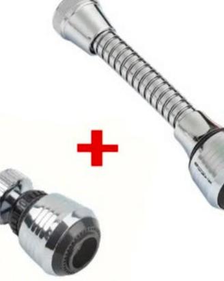 rubinetto gorgogliatore doccia prolunga bagno