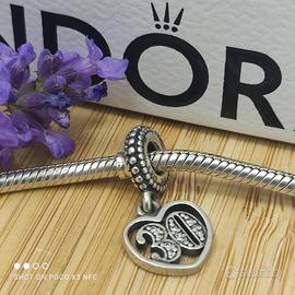 pandora charm pendente 30 anni d’amore s925 ale