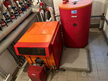 Caldaia Hoval con regolazione climatica